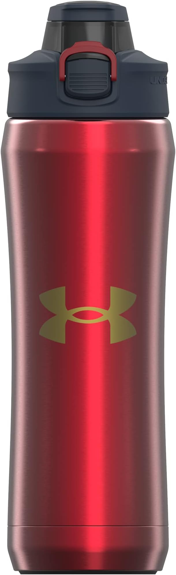 Under Armour Unisex Adult Beyond Water Bottle, RED/GLD, 18oz US