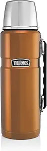 Thermos 170287 Stainless King Flask, Copper, 1.2L