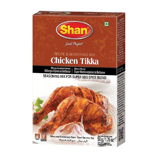 Shan - Chicken Tikka Seasoning Mix (50g) - Seasoning Packets for Tikka Masala