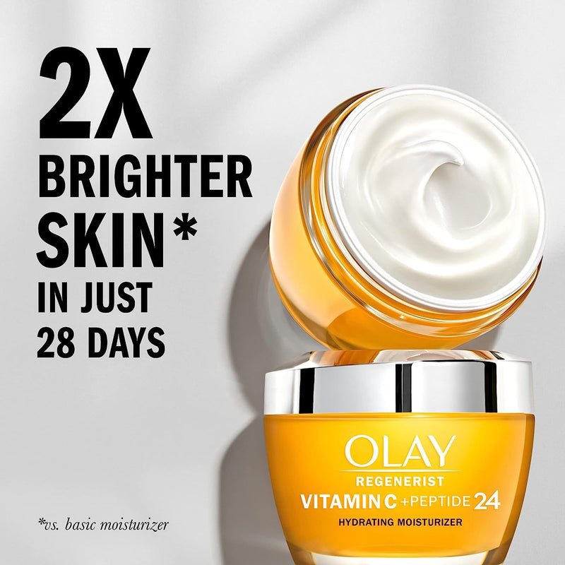 Olay Regenerist Vitamin C + Peptide 24 Brightening Face Moisturizer