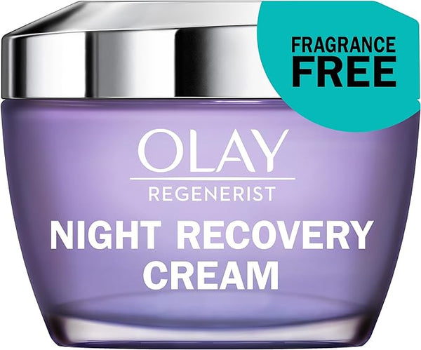 Olay Face Moisturizer Regenerist Regenerating Hydrating Night Cream, 50g