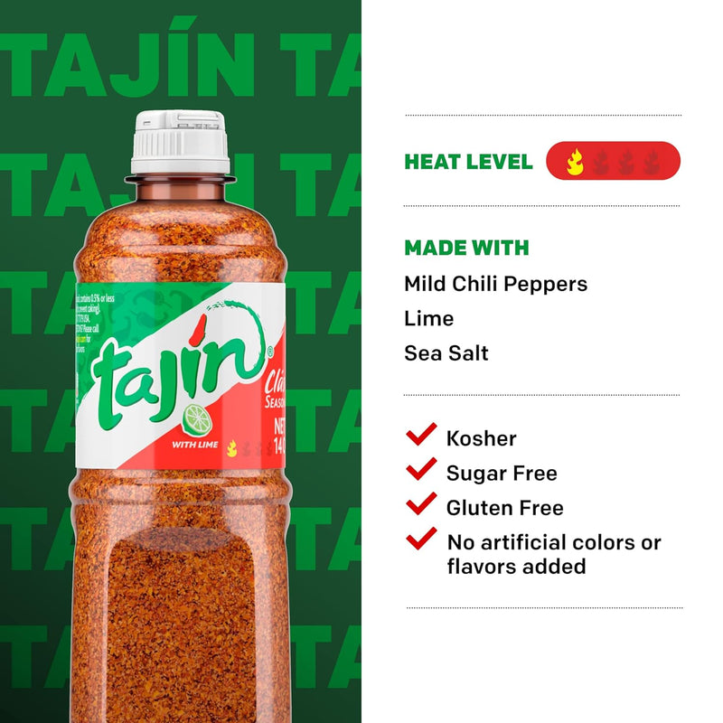 Tajín Clásico Seasoning 14oz (1 Bottle)