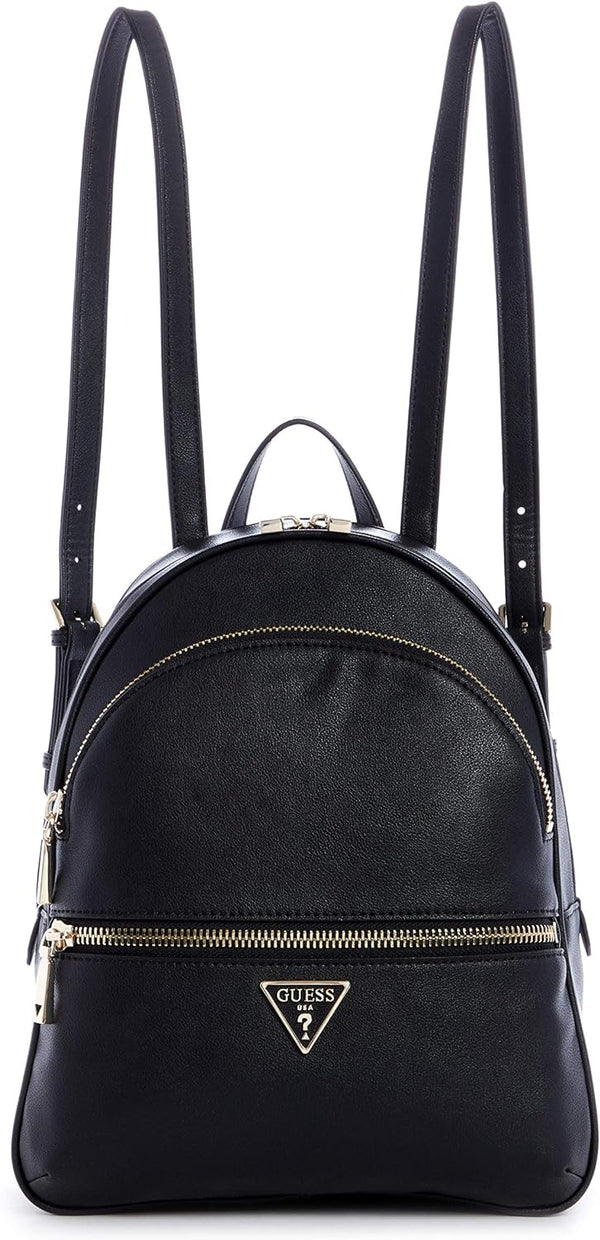 GUESS womens Manhattan Large Backpack, Black, One Size US