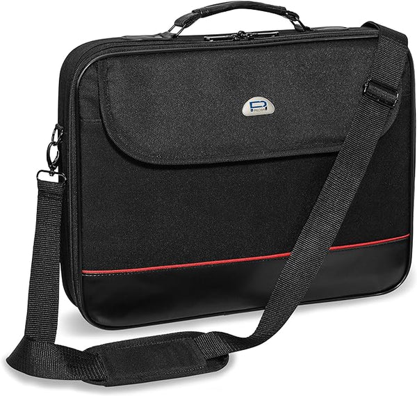 PEDEA Trendline Messenger Bag, Black, 15.6 inch…