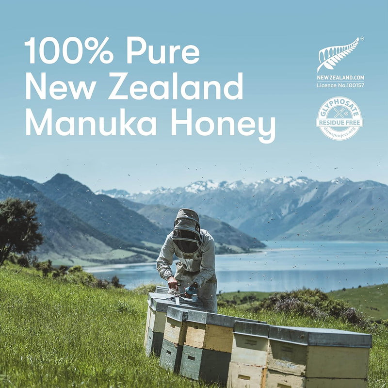 New Zealand Honey Co. Manuka Honey MGO 829+ / UMF 20+ | Active and raw | Made in New Zealand | 500g