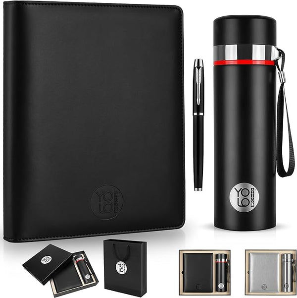 Notebook Set for Men (Black)