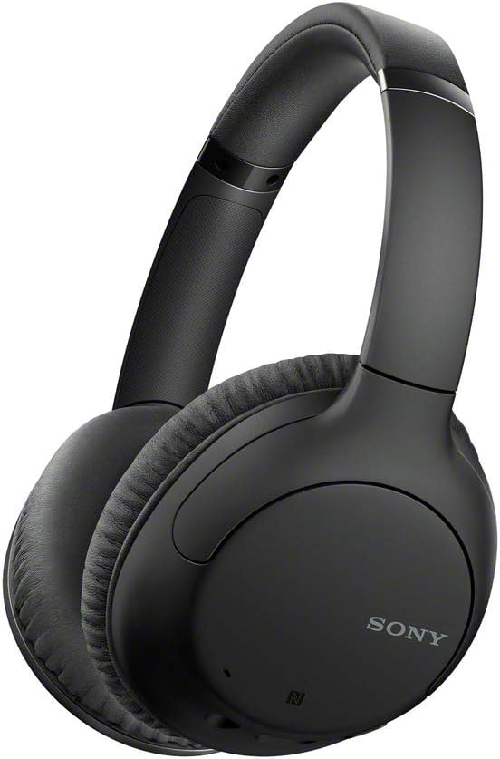 (Open Box) Sony WH-CH710N Noise Cancelling Wireless Headphones with 35 hours Battery Life, Quick Charge, Built-in Mic and Voice Assistant - Black