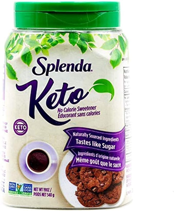 SPLENDA Keto Granulated Sweetener Jar, 540g