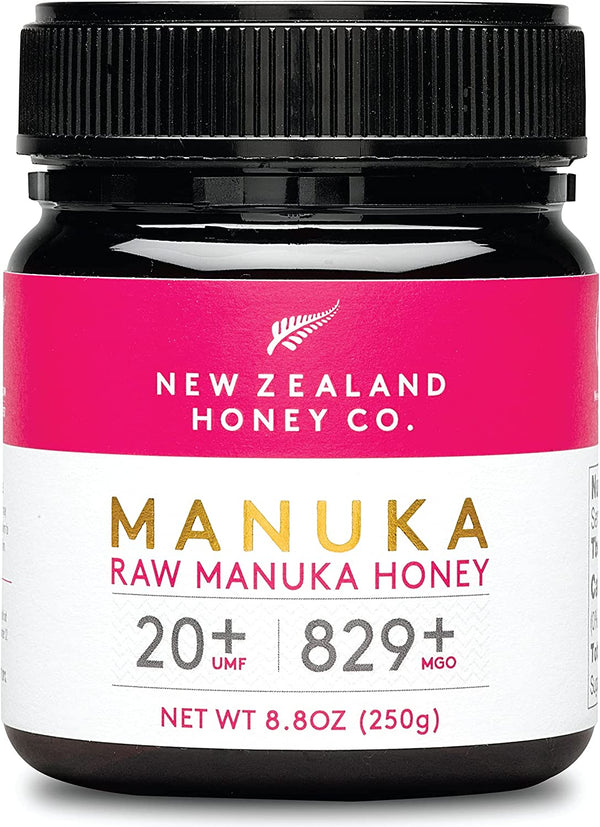 New Zealand Honey Co. Manuka Honey MGO 829+ / UMF 20+ | Active and raw | Made in New Zealand |250g