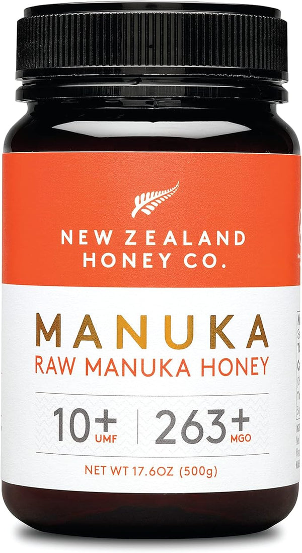 New Zealand Honey Co. Manuka Honey MGO 263+ / UMF 10+ | Active and raw | Made in New Zealand | 500g