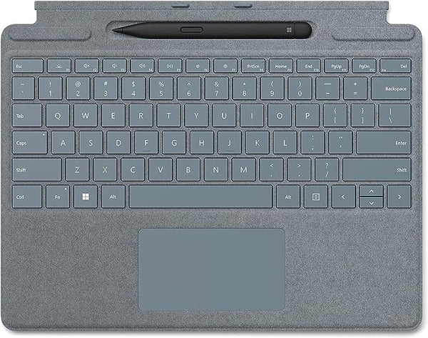 Microsoft Surface Pro Signature Keyboard with Microsoft Surface Slim Pen 2 - Ice Blue